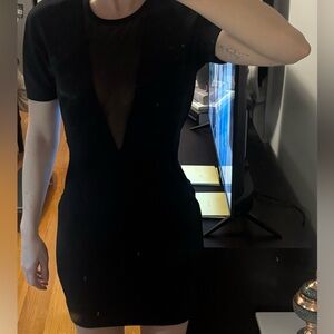 Nasty Gal Black Mini Dress